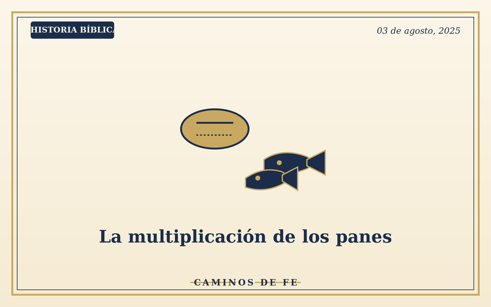 La multiplicación de los panes