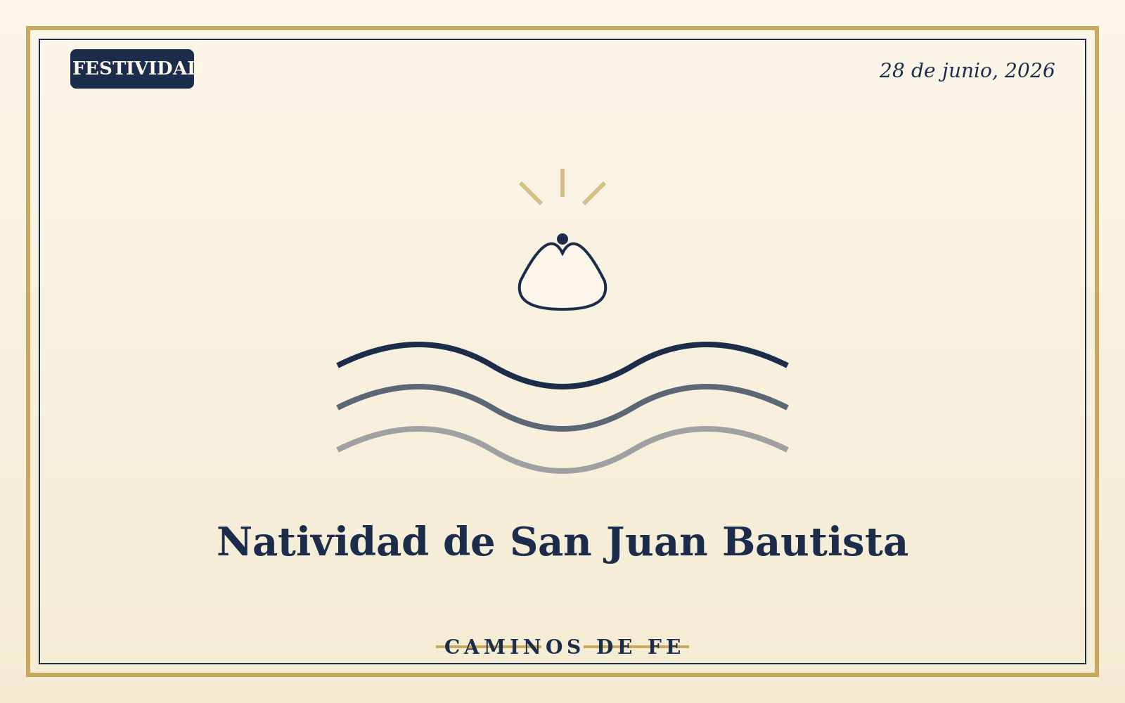 Natividad de San Juan Bautista