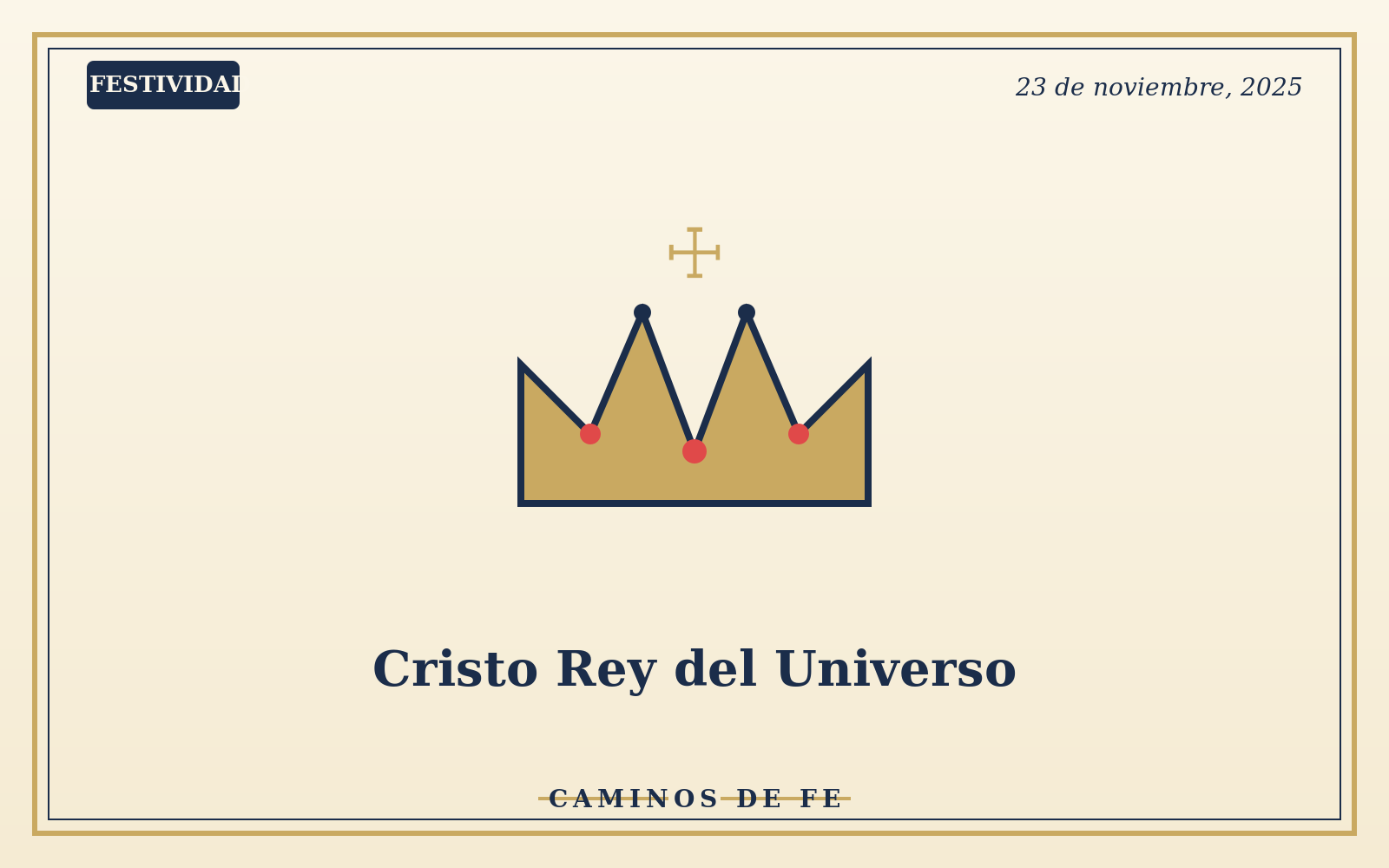 Cristo Rey del Universo