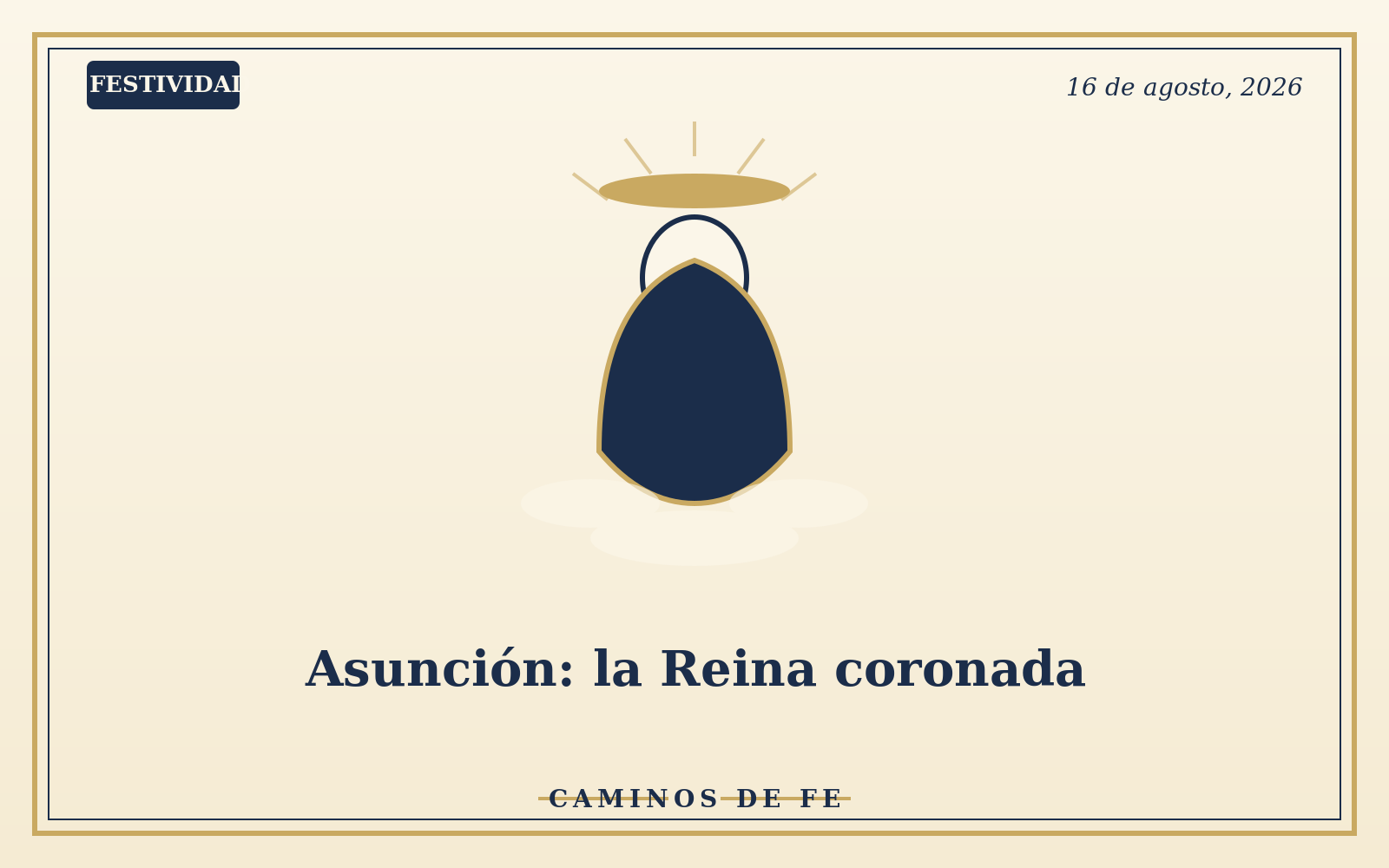 Asunción: la Reina coronada