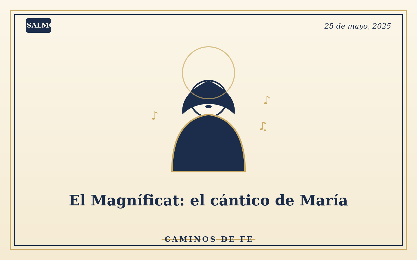 El Magníficat: el cántico de María