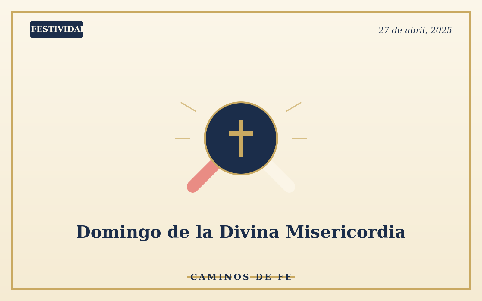 Domingo de la Divina Misericordia