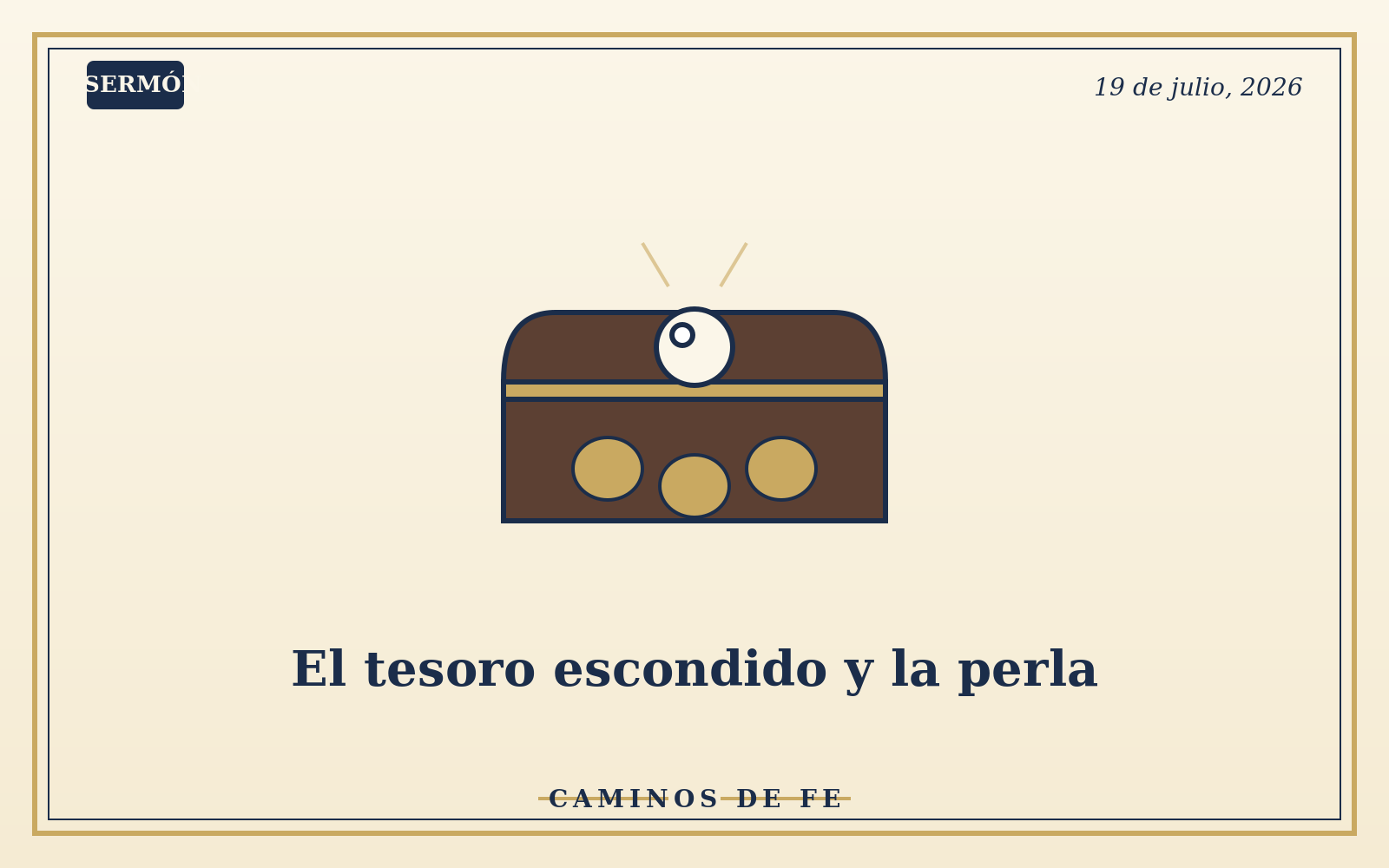 El tesoro escondido y la perla