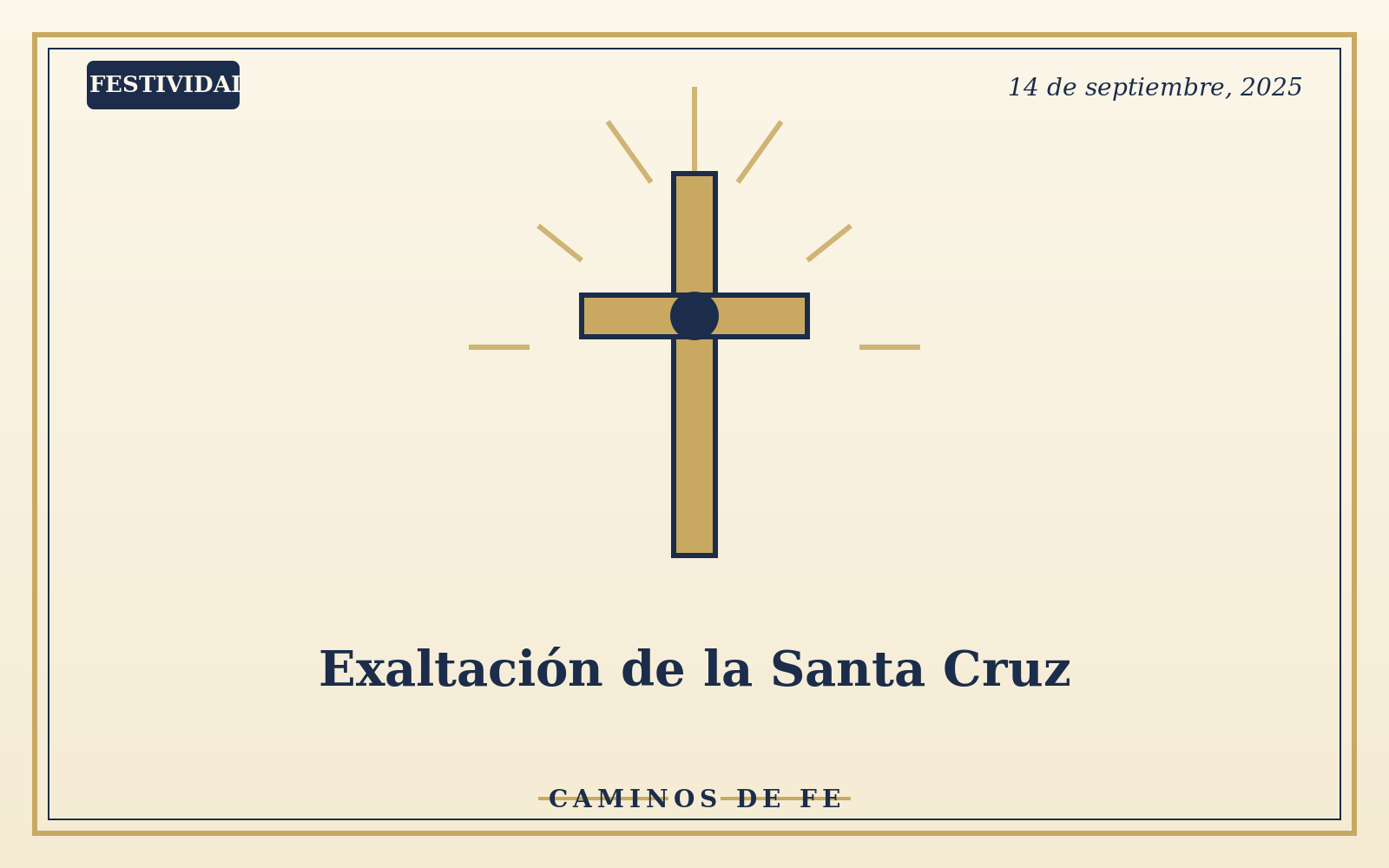 Exaltación de la Santa Cruz